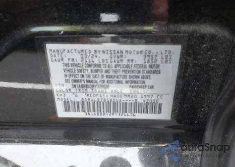2024 Nissan Sentra S Xtronic Cvt from USA, damaged, VIN 3N1AB8BV2RY326636